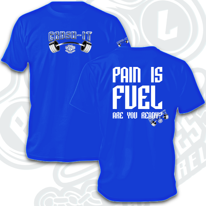 PAIN IS FUEL INDICATE: T, tank or hoodies Men or ladies (choices below👇🏻). & Color. In notes at checkout.