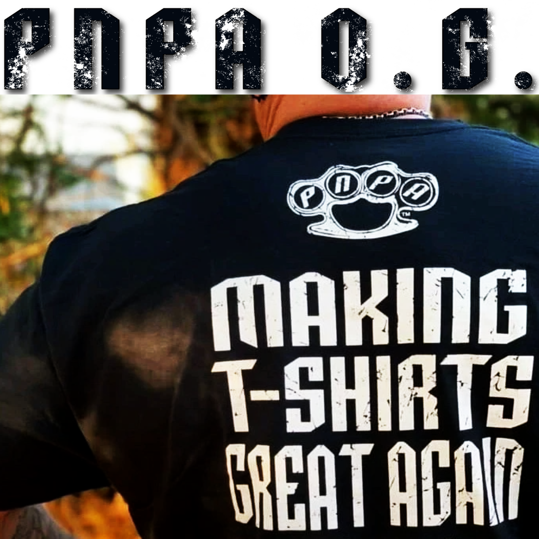 T-SHIRTS (O.G.)             our original black and white Ts.