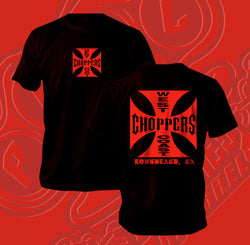 WEST COAST CHOPPERS /RED MALTESE CROSS