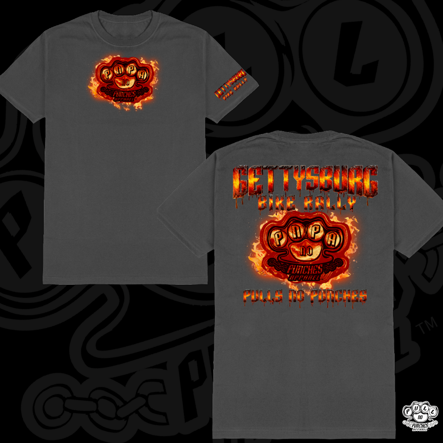 GETTYSBURG BIKE RALLY                   Available on a Tshirt or Hoodie.