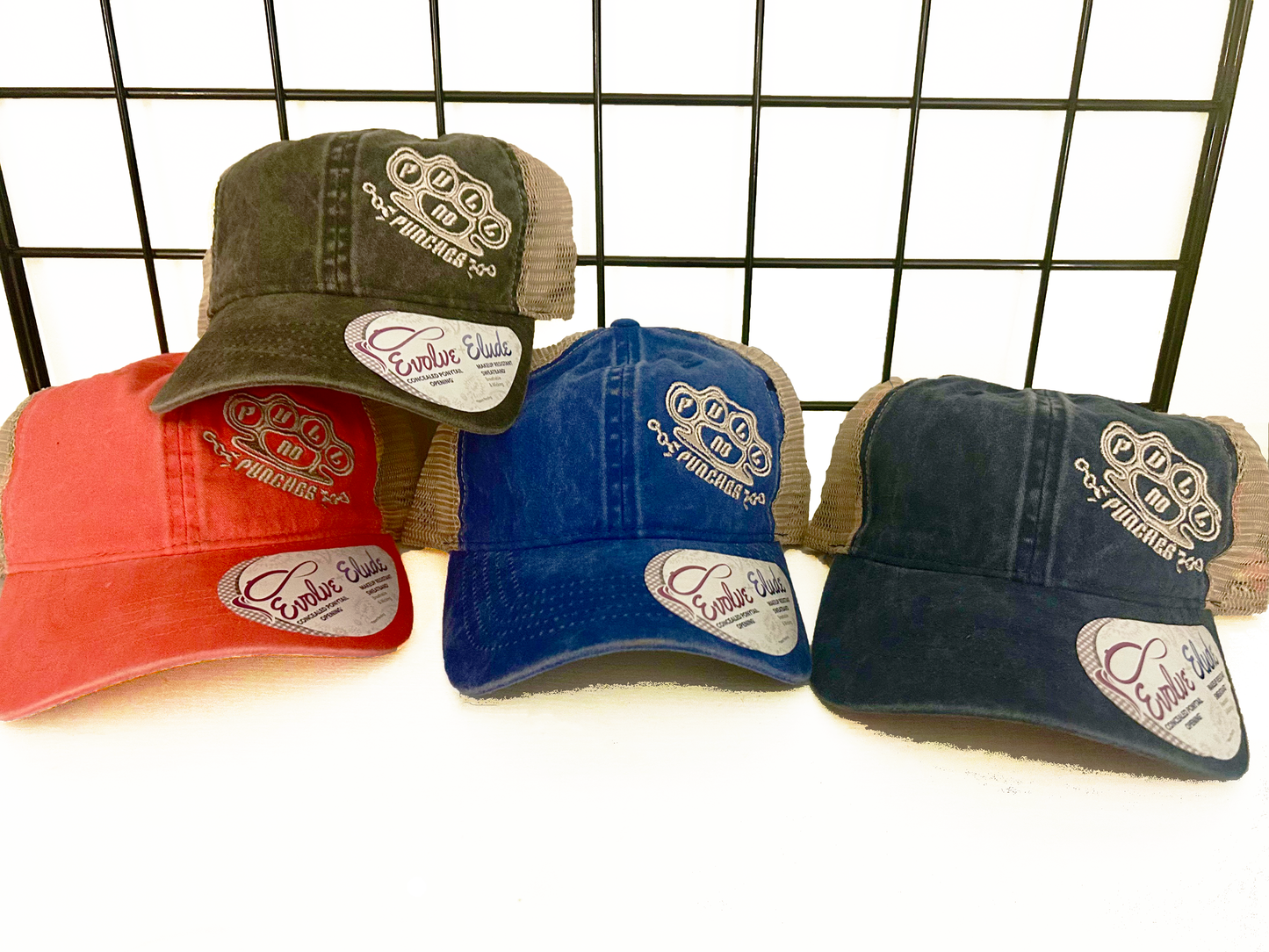 LADIES NON-STRUCTURED HATS W/SNAPBACK ADJUSTMENT.       Indicate what color in notes at checkout.
