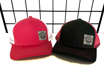 TRUCKER STYLE HAT                              w/mesh back, snapback, and embroidered PNPA logo