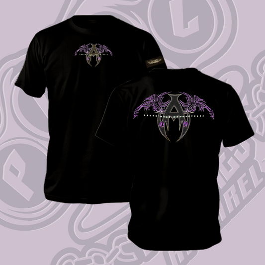 AERLEN NESS.   PURPLE PIN STRIPE