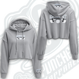 CRUSH-IT             CROPPED HOODIE.           Indicate what color, green, gray, black or camouflage in notes at checkout..