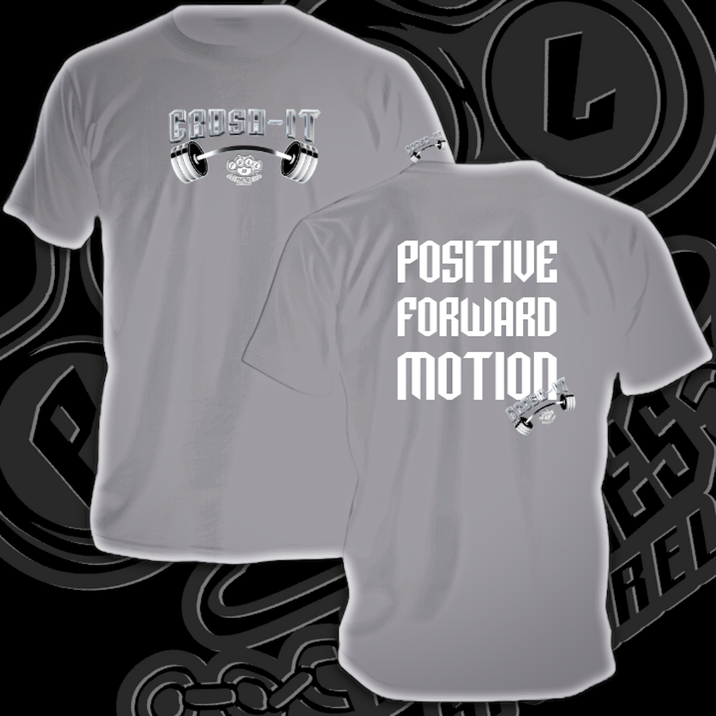 POSITIVE FORWARD MOTION                    Indicate:                       Men’s or ladies.           Tank, T or Hoodie.            (Choices below 👇🏻 )         & Color.                                In notes at checkout.