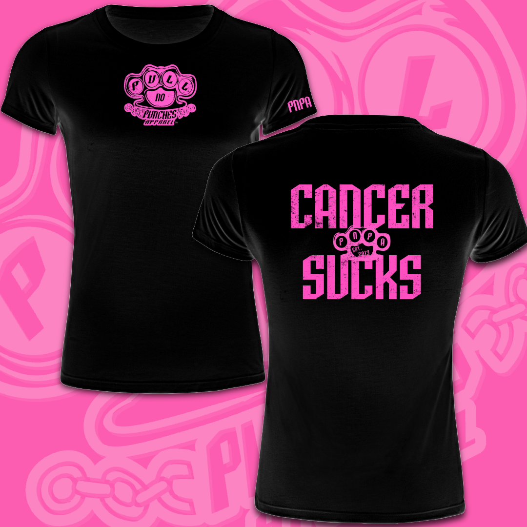 Ladies Cancer Sucks   Ts, tanks, and hoodies.￼