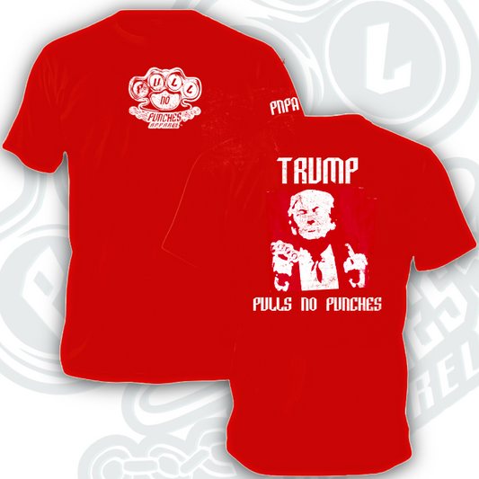 PNPA-TRUMP T.                Available in red or black men Ts. TANKS & HOODIES .
