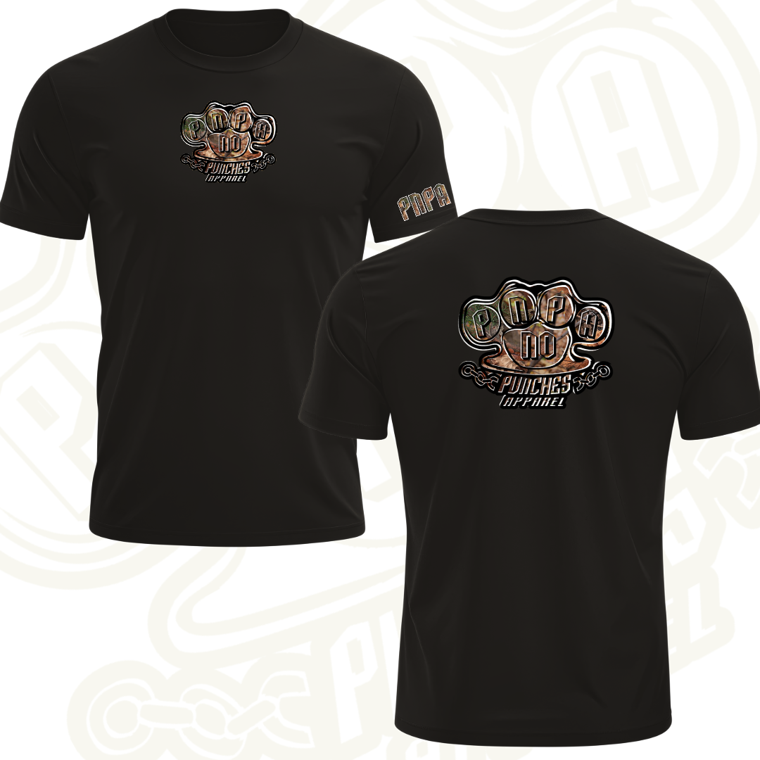 WOODLAND CAMO PNPA LOGO