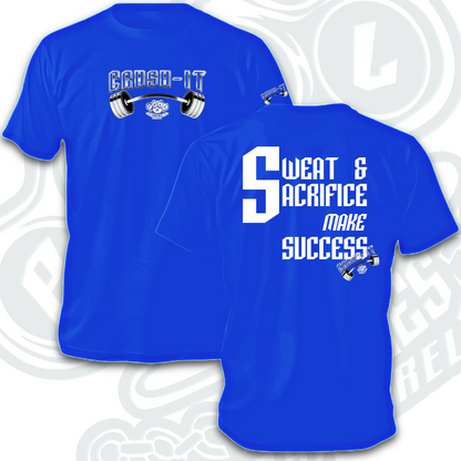 SWEAT & SACRIFICE    INDICATE:                       Tank ,T or Hoodie.           Men’s or ladies.            (choices below 👇🏻 )         & Color.                                In notes at checkout.