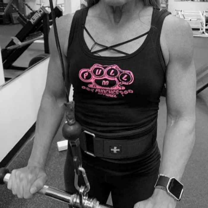 Ladies    O.G. Tanks.    Available in 10 different colored logos 👆. Indicate what color logo in notes please.